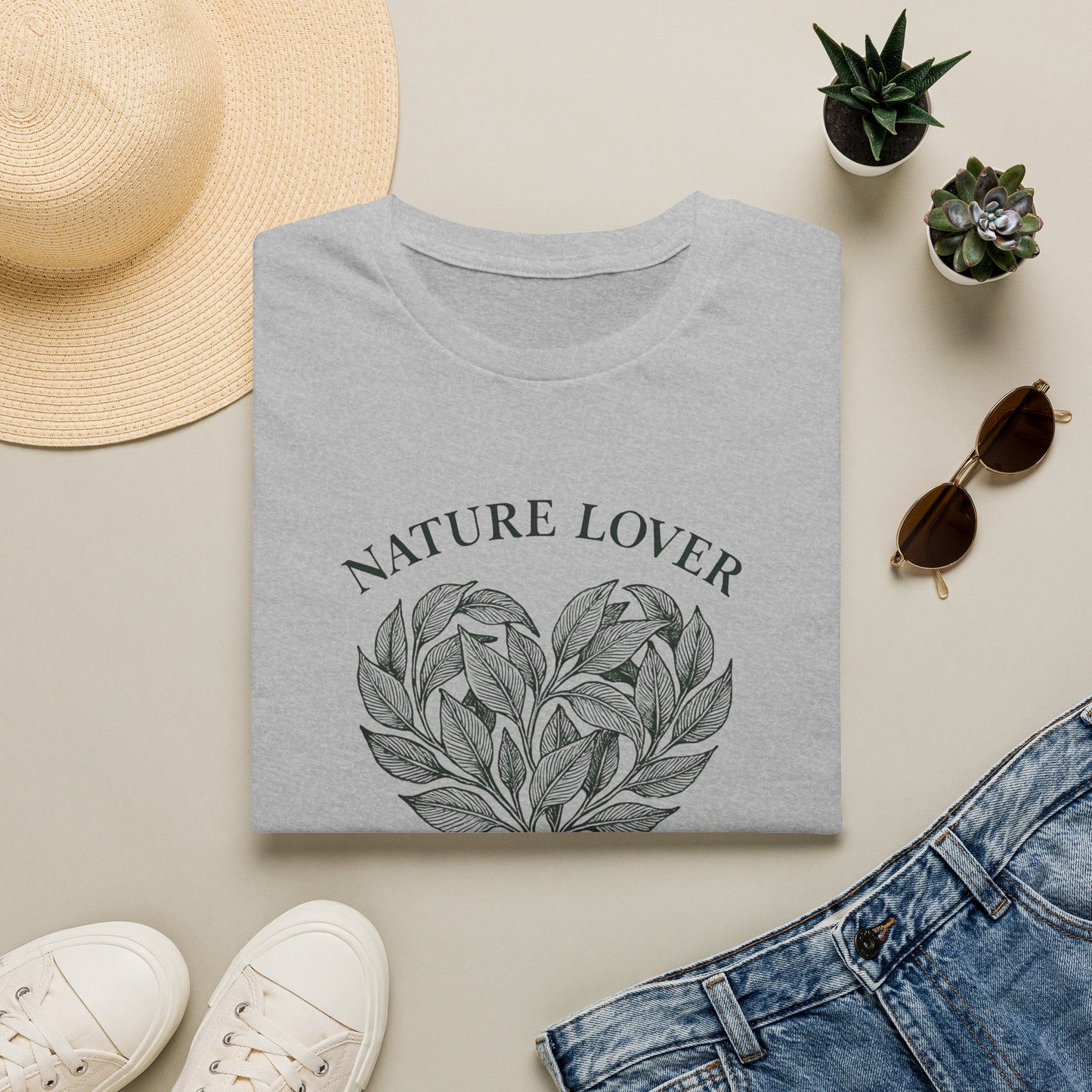 Specila Edition - Leafy Heart Logo T-Shirt