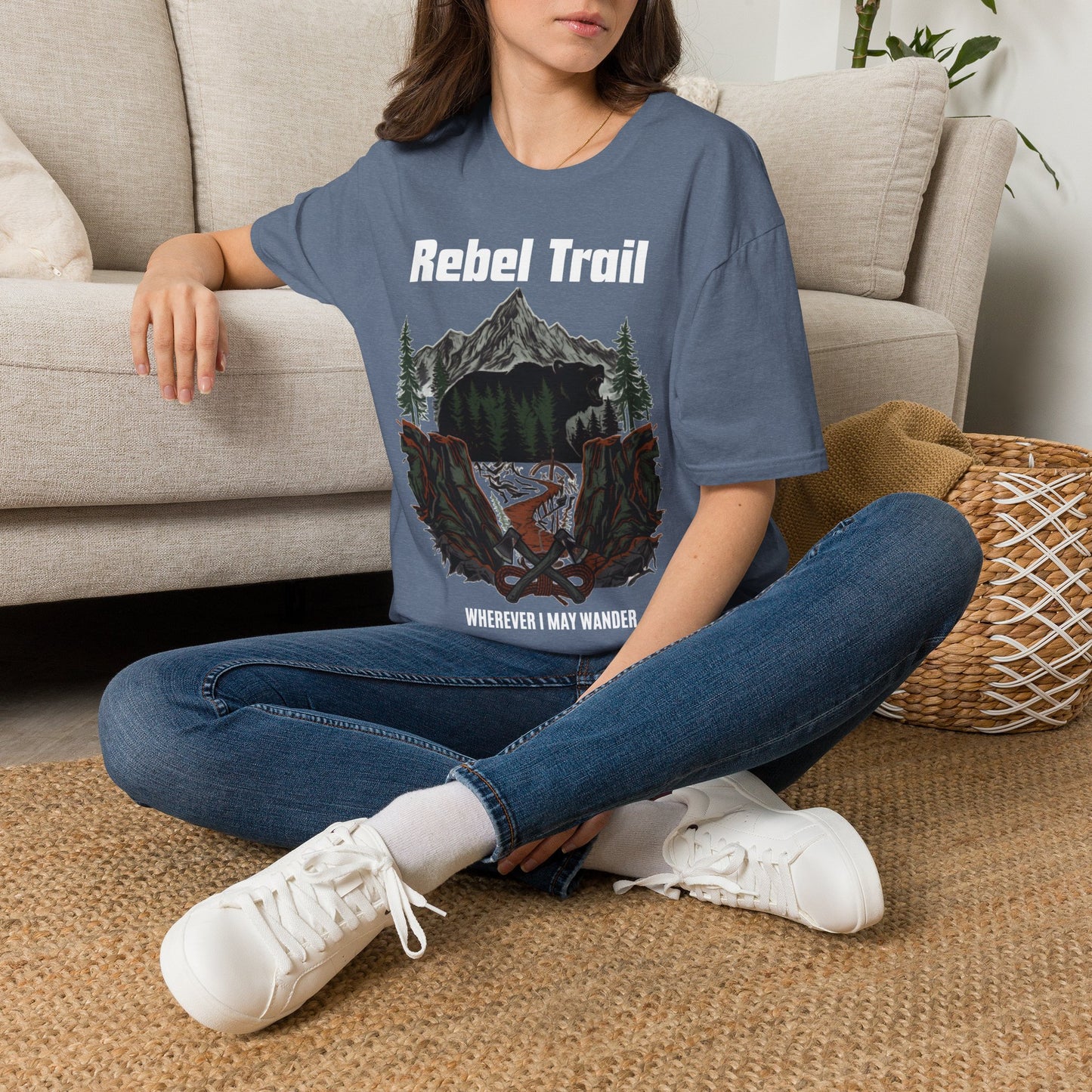 Special Edition - Rebel Trail T‑Shirt — Mountain Bear Forest Adventure Graphic Tee