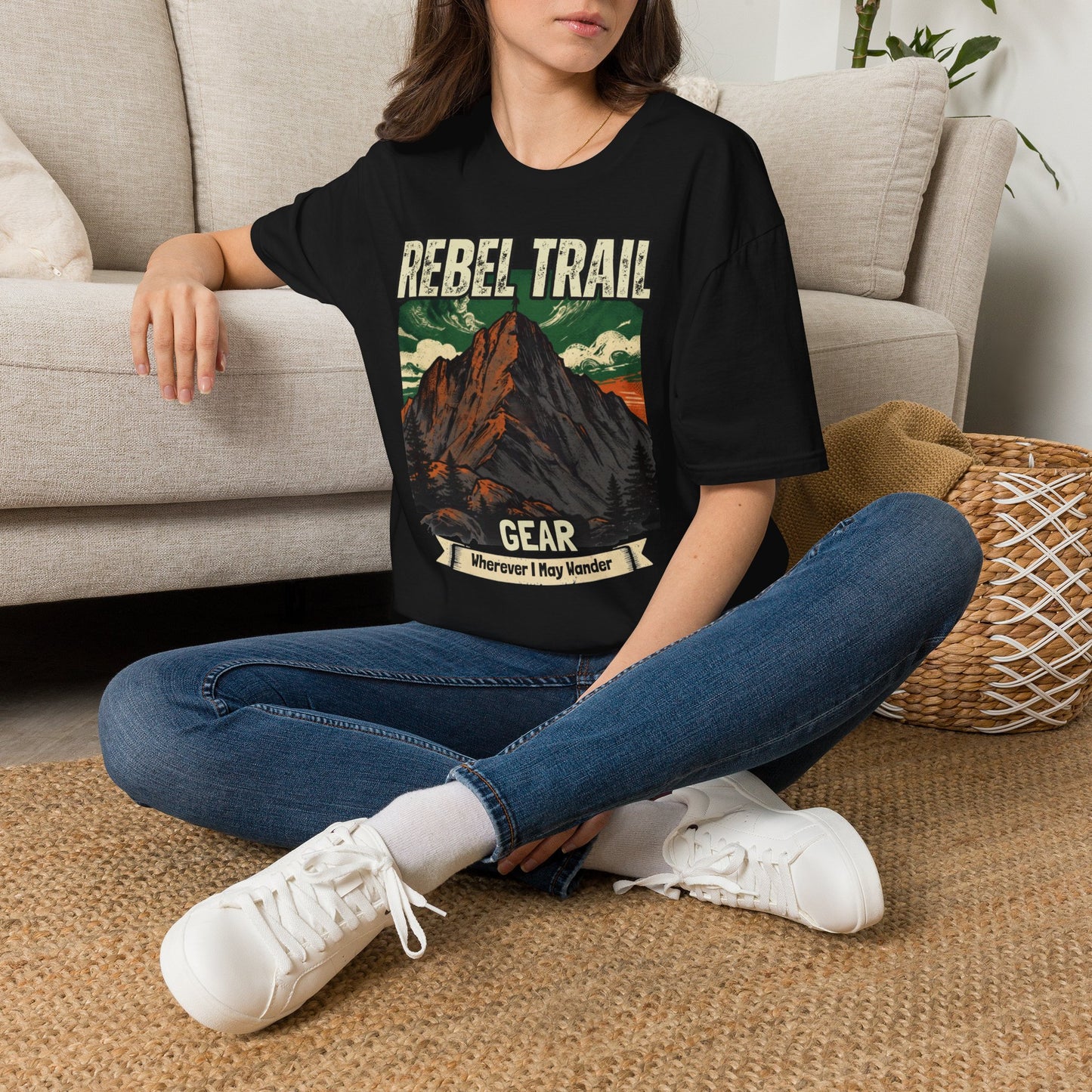 Special Edition - Rebel Trail Mountain Tee — Vintage Outdoor Adventure Shirt