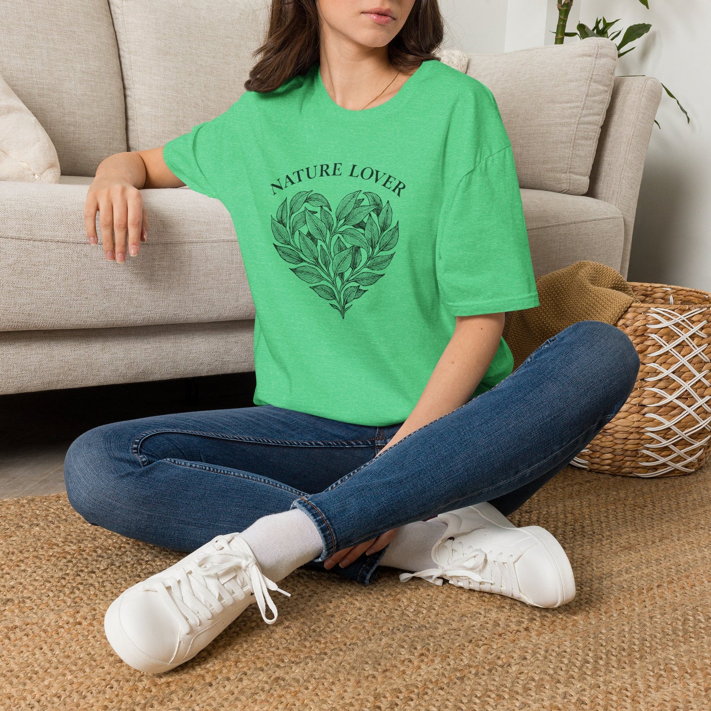 Specila Edition - Leafy Heart Logo T-Shirt