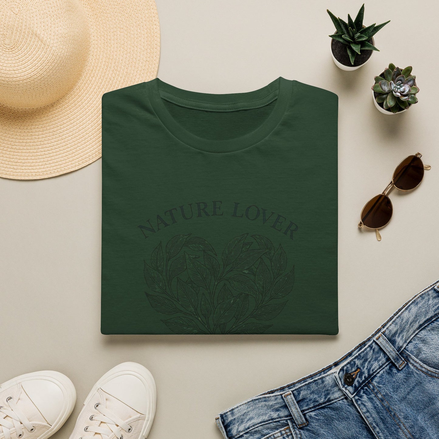 Specila Edition - Leafy Heart Logo T-Shirt