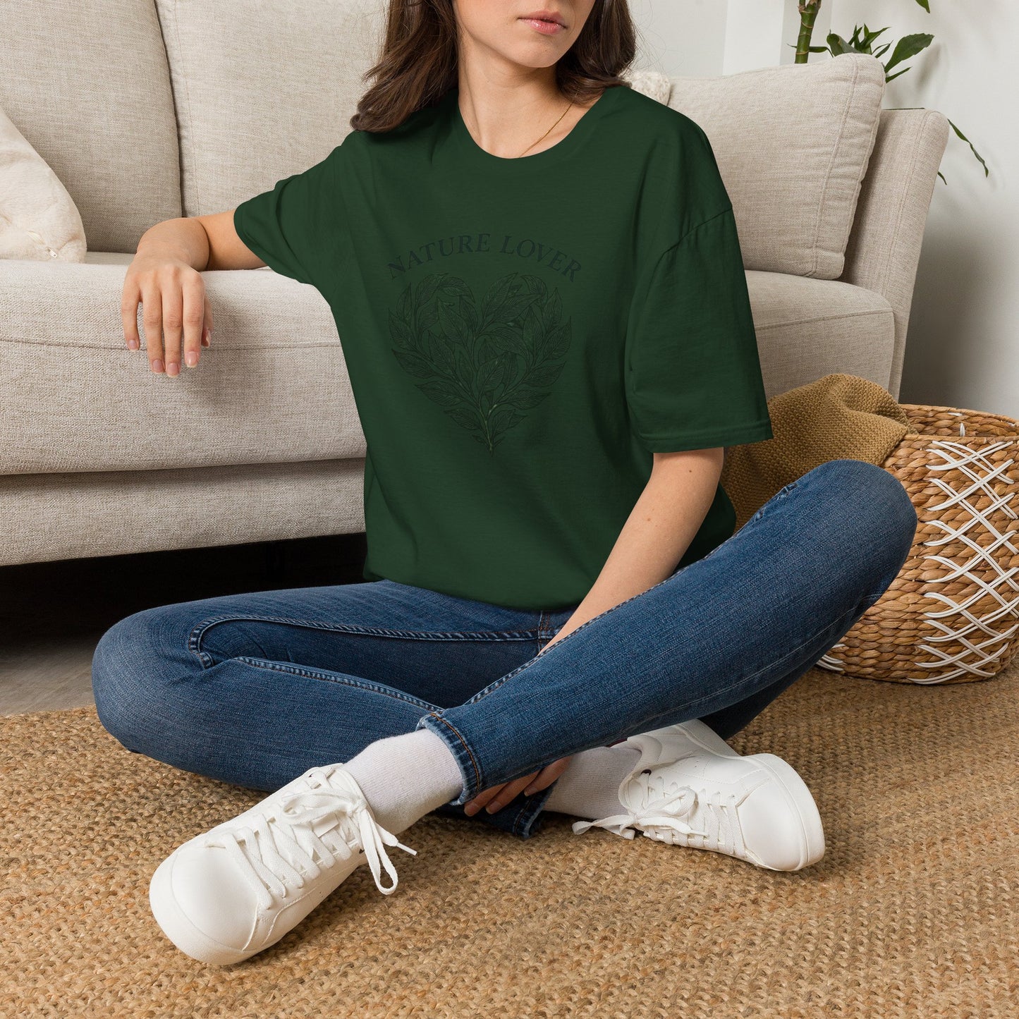 Specila Edition - Leafy Heart Logo T-Shirt