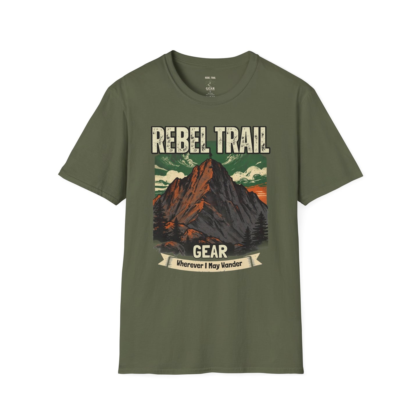 Special Edition - Rebel Trail Mountain Tee — Vintage Outdoor Adventure Shirt
