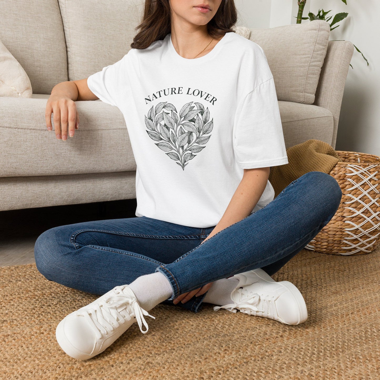 Specila Edition - Leafy Heart Logo T-Shirt