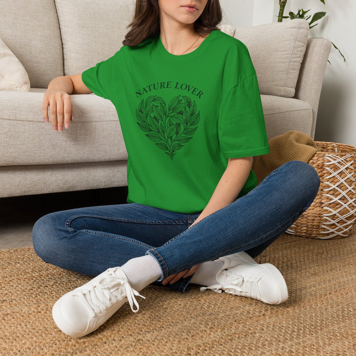 Specila Edition - Leafy Heart Logo T-Shirt