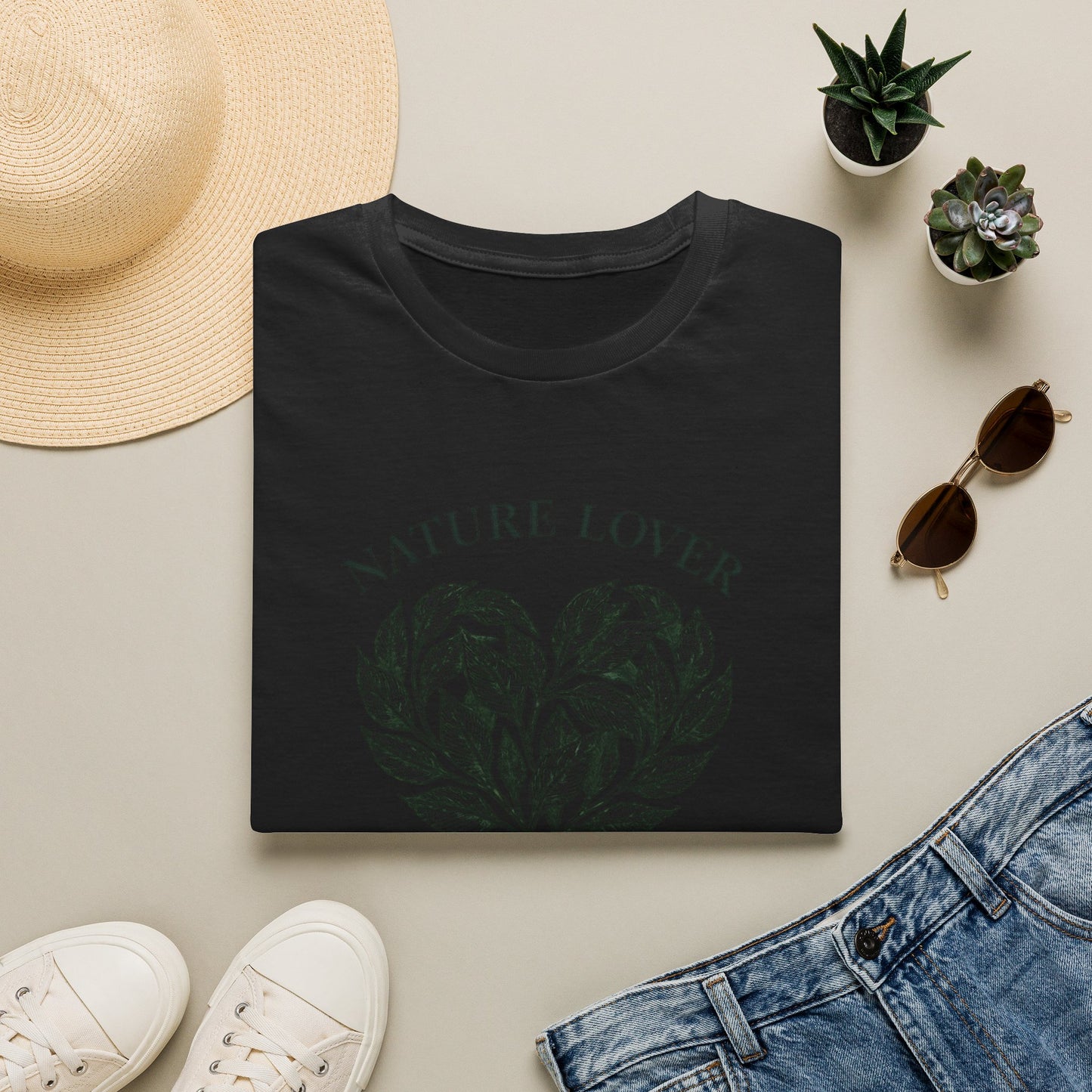 Specila Edition - Leafy Heart Logo T-Shirt