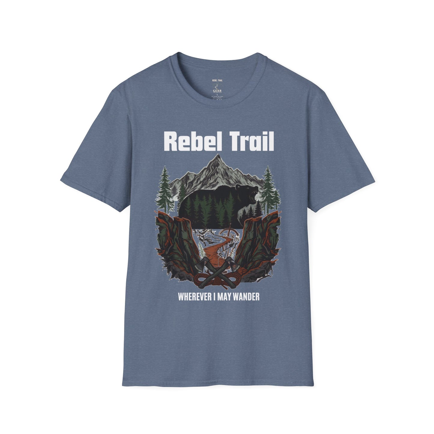 Special Edition - Rebel Trail T‑Shirt — Mountain Bear Forest Adventure Graphic Tee