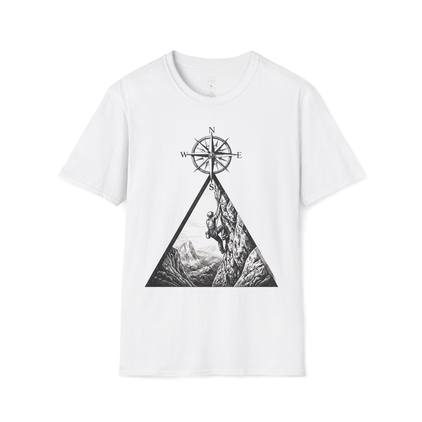 Rock Climbing Compass T-Shirt