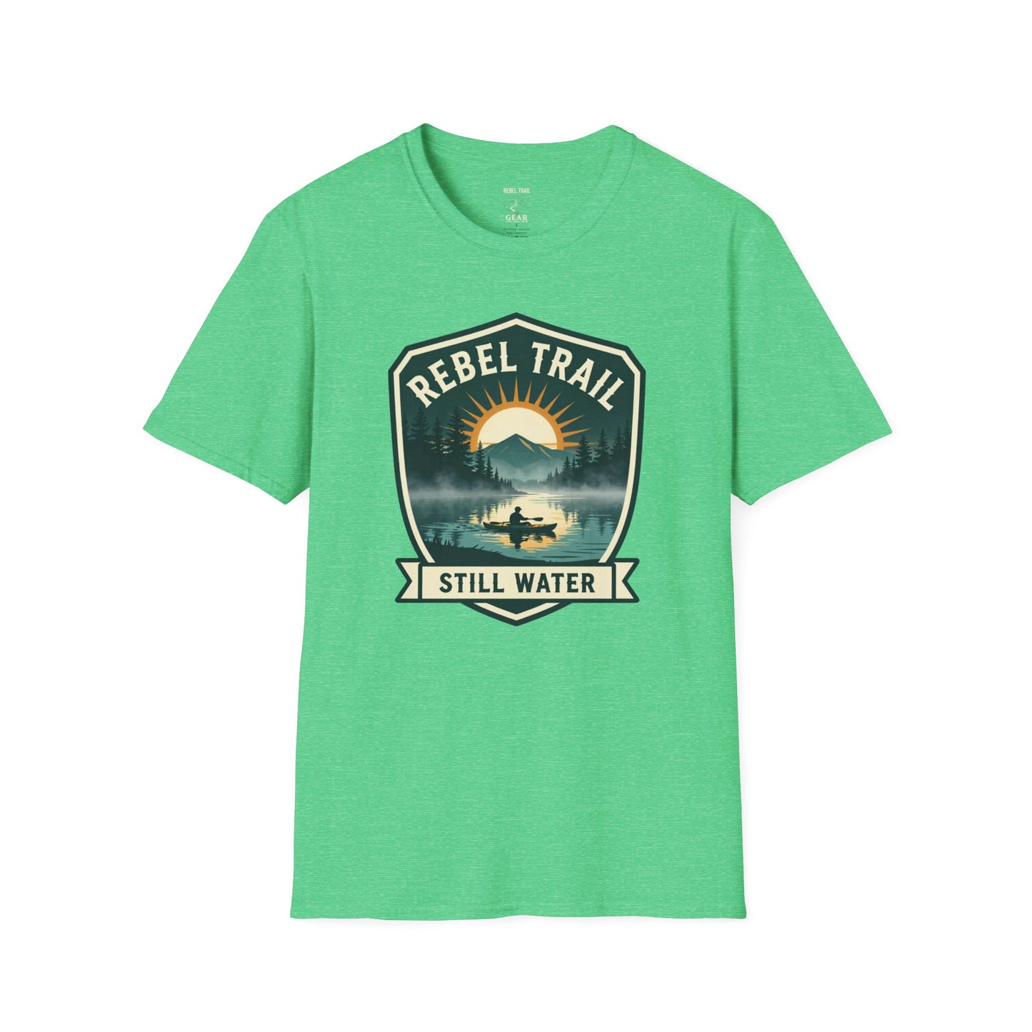 Rebel Trail Still Water T-Shirt — Outdoor Adventure Graphic Tee