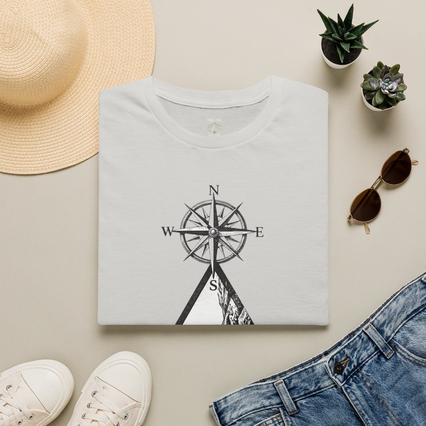 Rock Climbing Compass T-Shirt