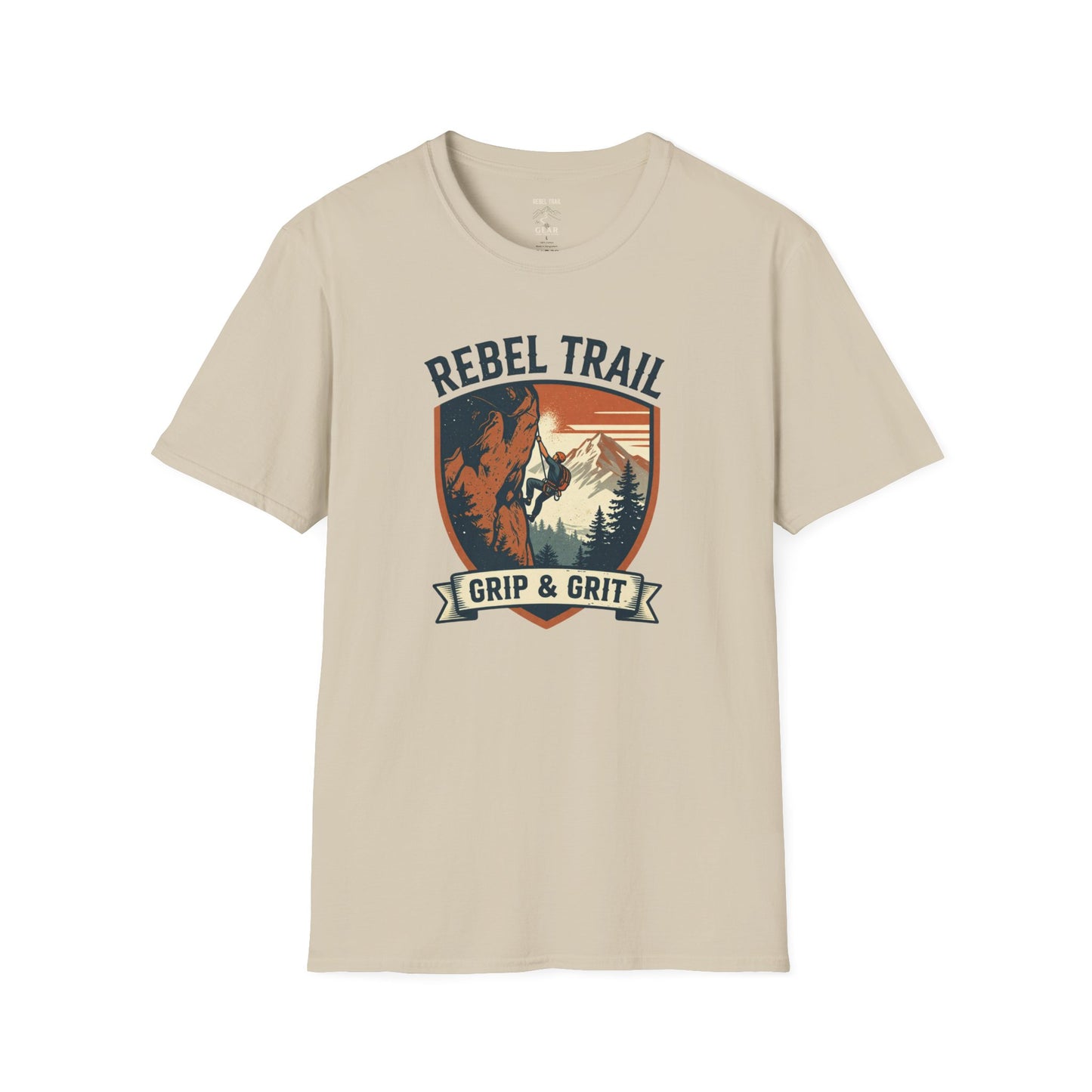 Rebel Trail T-Shirt — Grip & Grit Mountain Adventure Tee