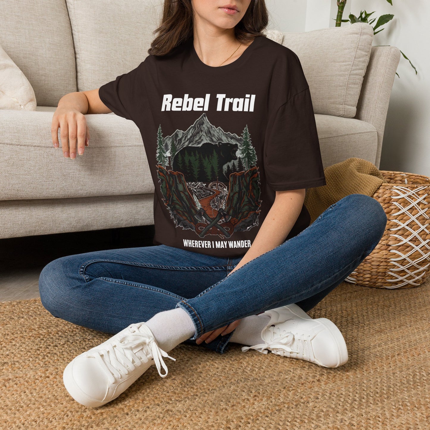 Special Edition - Rebel Trail T‑Shirt — Mountain Bear Forest Adventure Graphic Tee