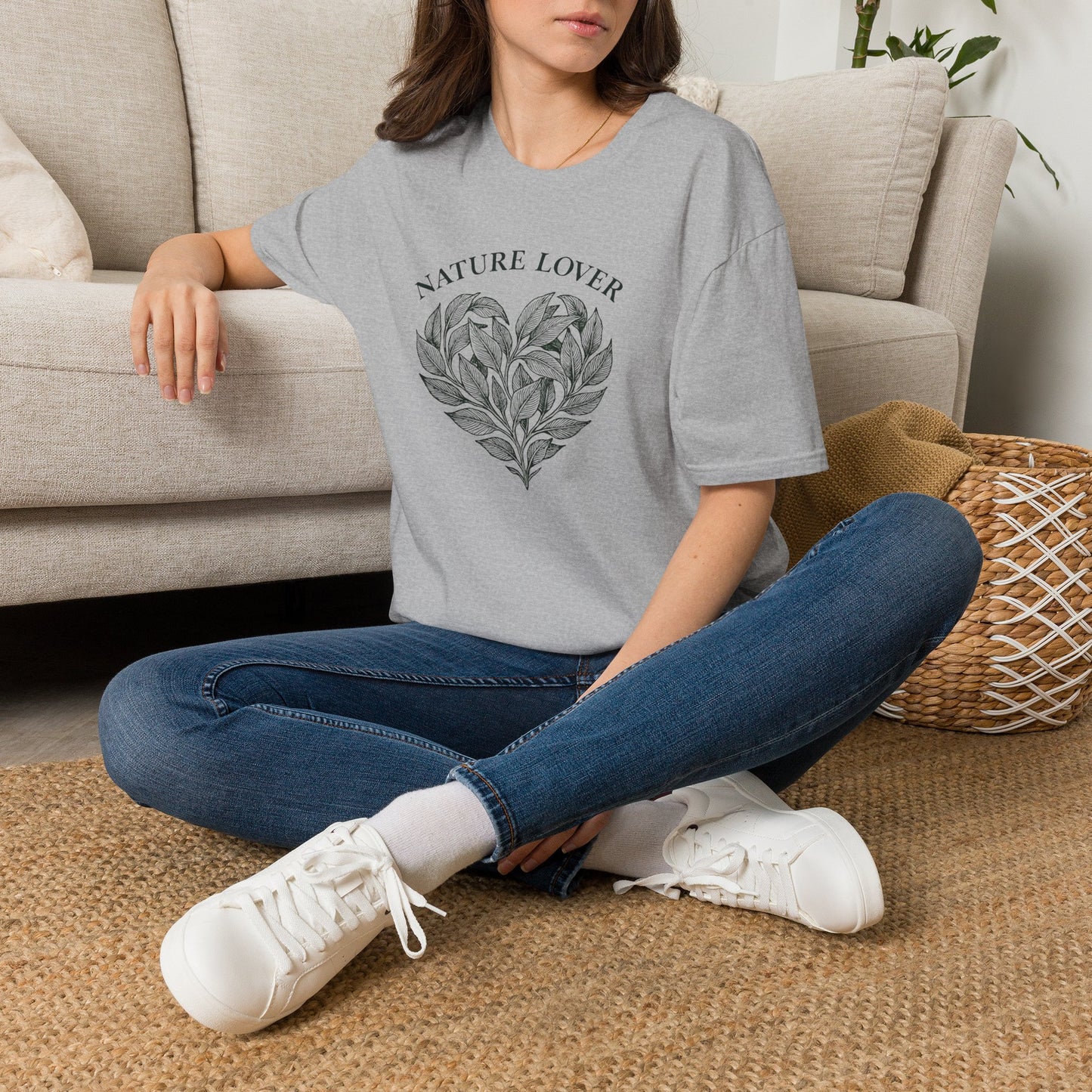 Specila Edition - Leafy Heart Logo T-Shirt