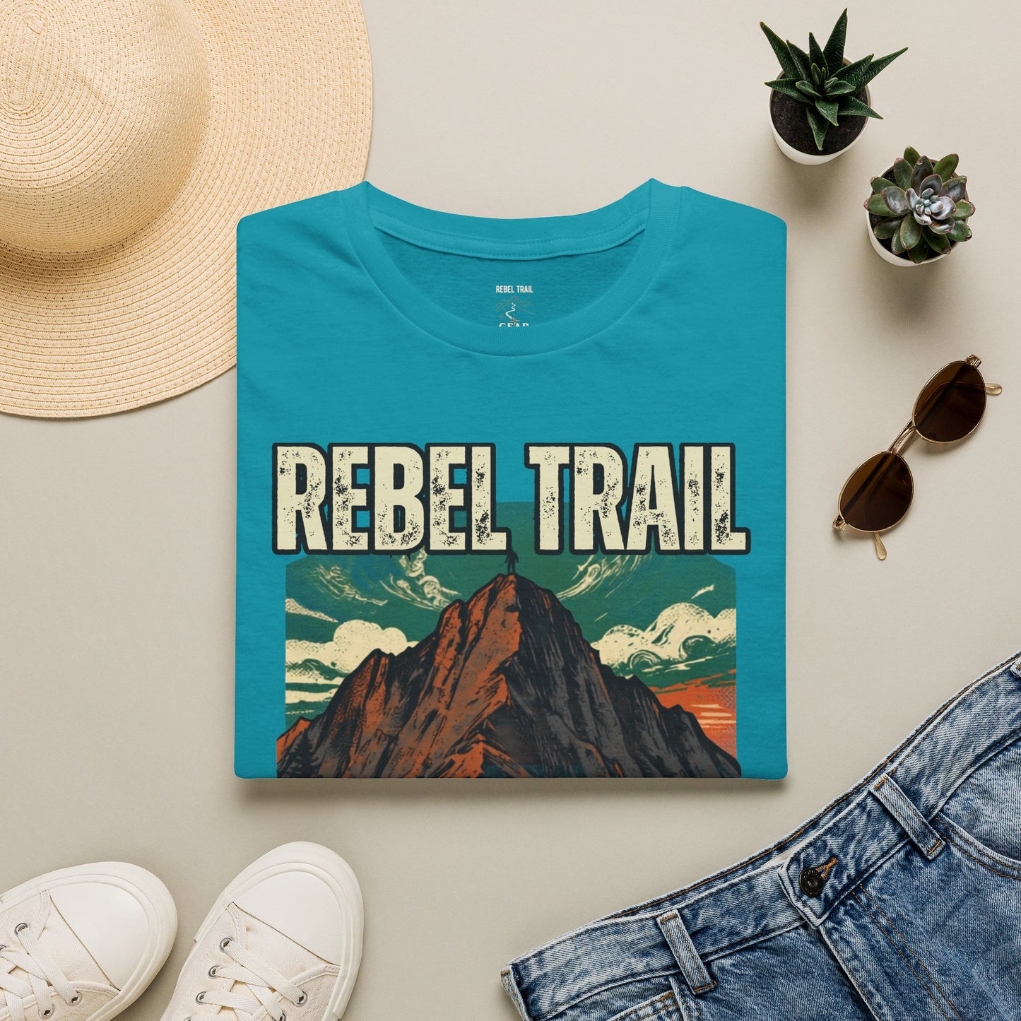 Special Edition - Rebel Trail Mountain Tee — Vintage Outdoor Adventure Shirt