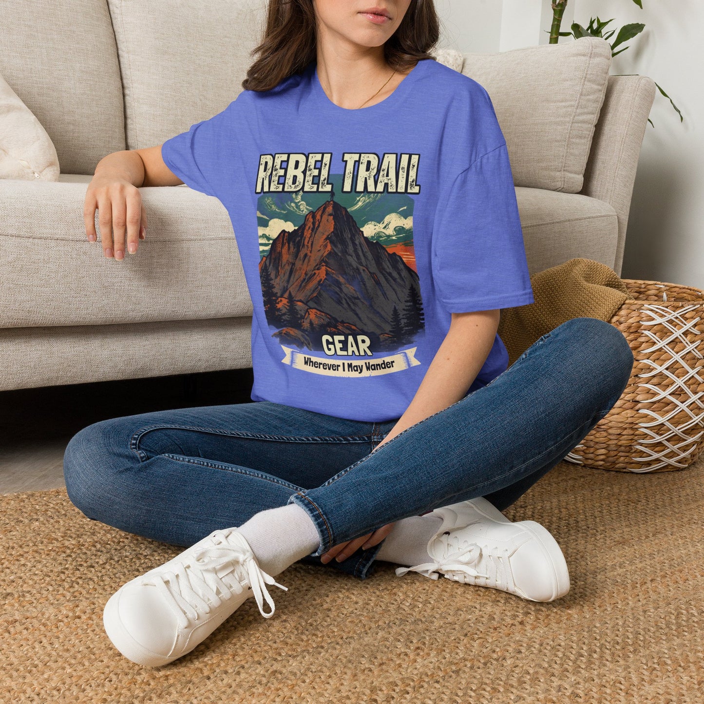 Special Edition - Rebel Trail Mountain Tee — Vintage Outdoor Adventure Shirt