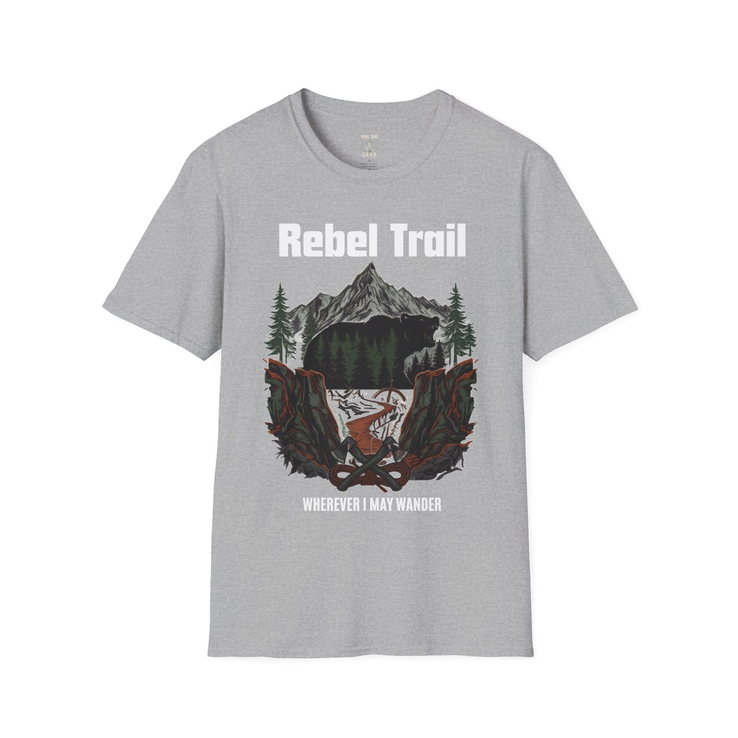 Special Edition - Rebel Trail T‑Shirt — Mountain Bear Forest Adventure Graphic Tee