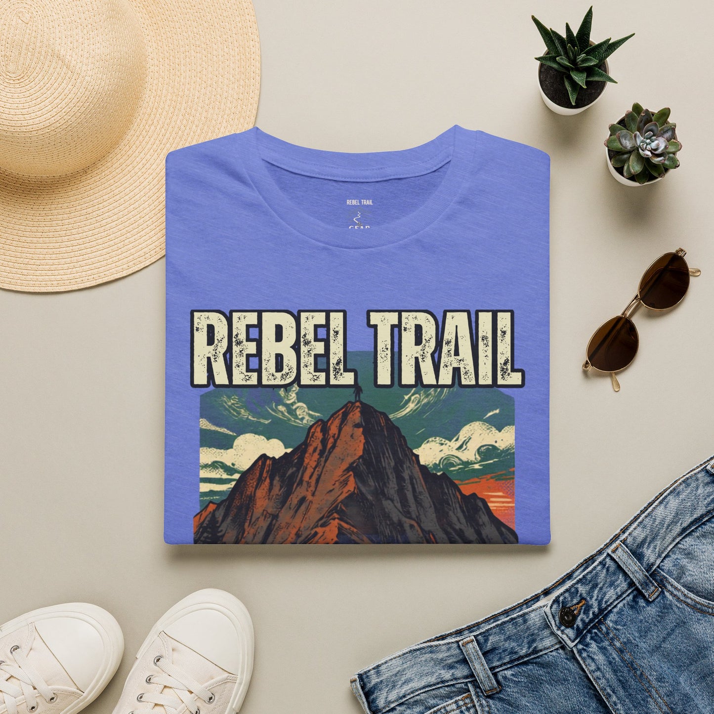 Special Edition - Rebel Trail Mountain Tee — Vintage Outdoor Adventure Shirt