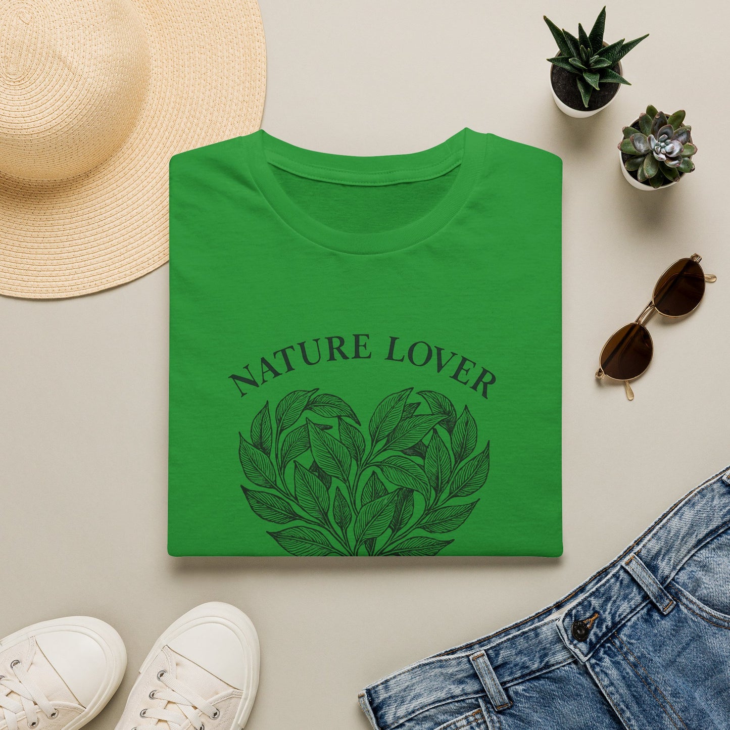 Specila Edition - Leafy Heart Logo T-Shirt