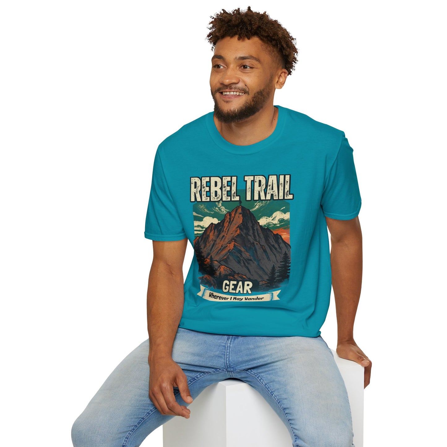 Special Edition - Rebel Trail Mountain Tee — Vintage Outdoor Adventure Shirt