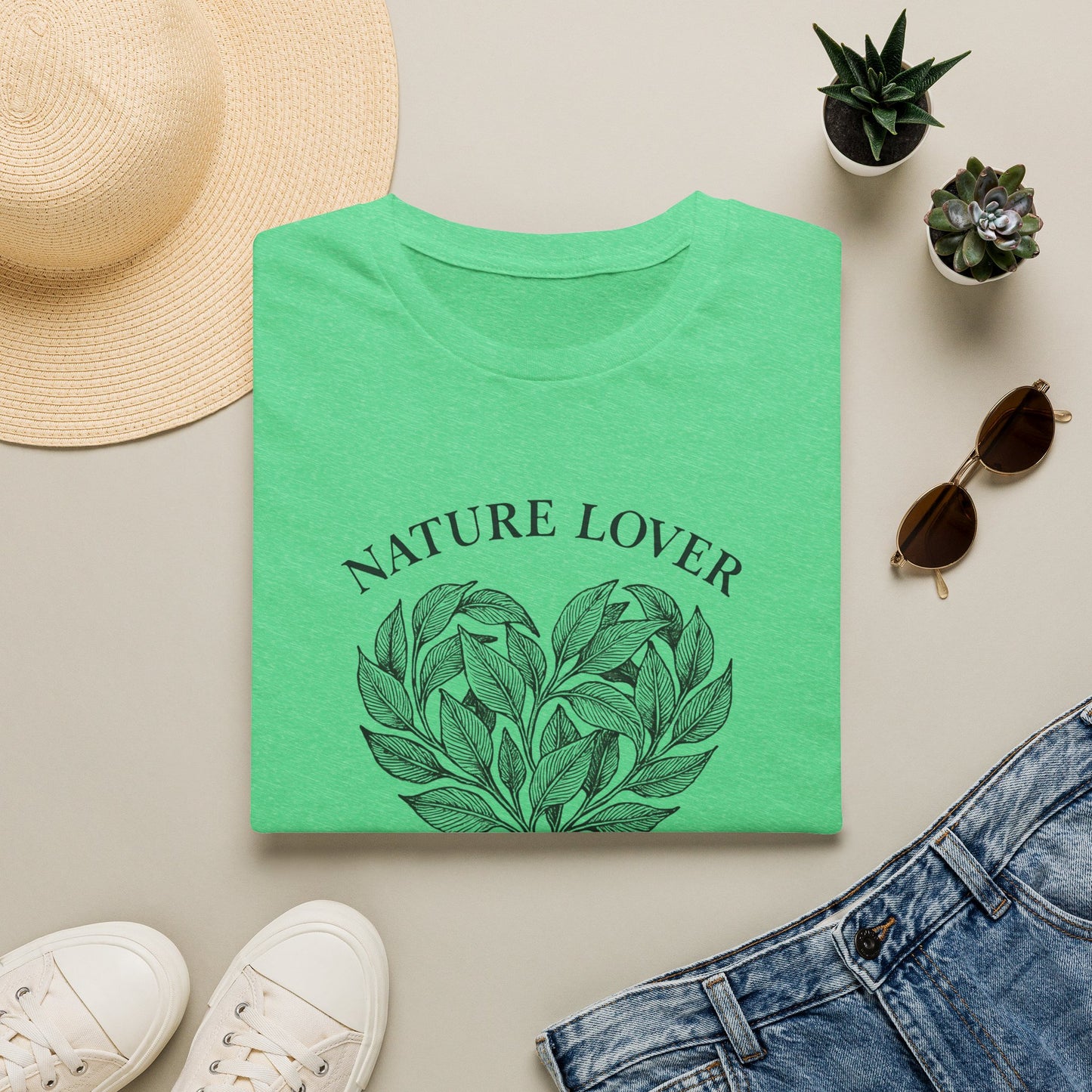Specila Edition - Leafy Heart Logo T-Shirt