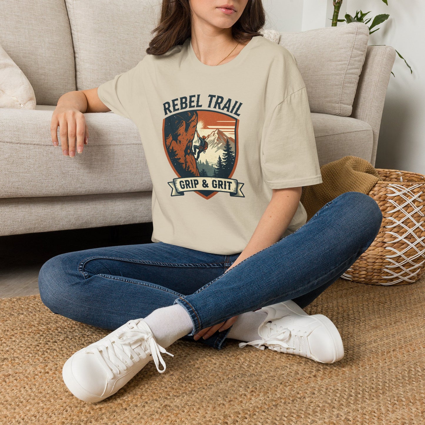 Rebel Trail T-Shirt — Grip & Grit Mountain Adventure Tee