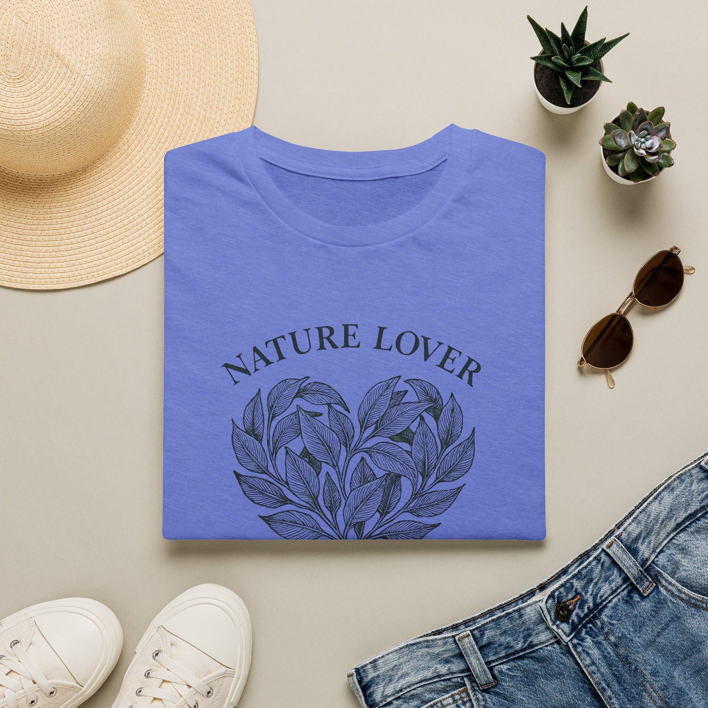 Specila Edition - Leafy Heart Logo T-Shirt