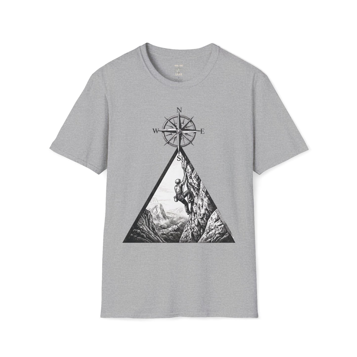 Rock Climbing Compass T-Shirt