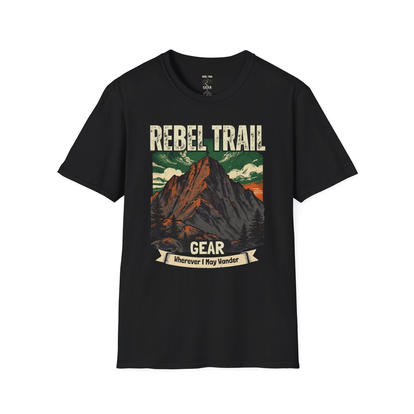Special Edition - Rebel Trail Mountain Tee — Vintage Outdoor Adventure Shirt
