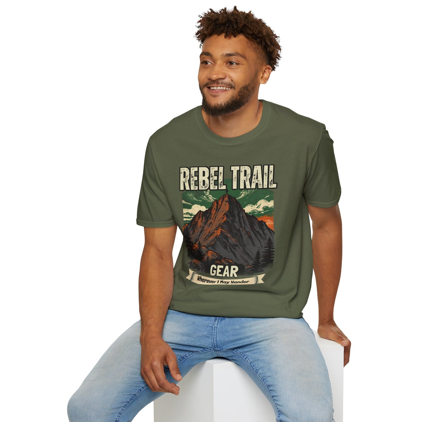 Special Edition - Rebel Trail Mountain Tee — Vintage Outdoor Adventure Shirt