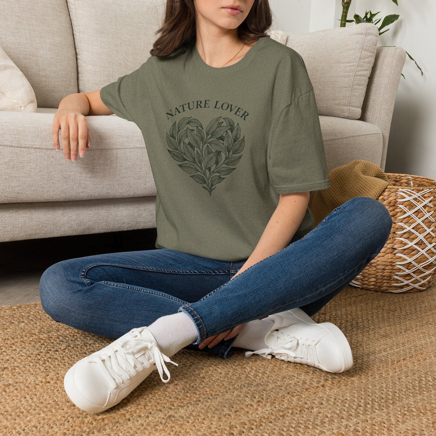 Specila Edition - Leafy Heart Logo T-Shirt