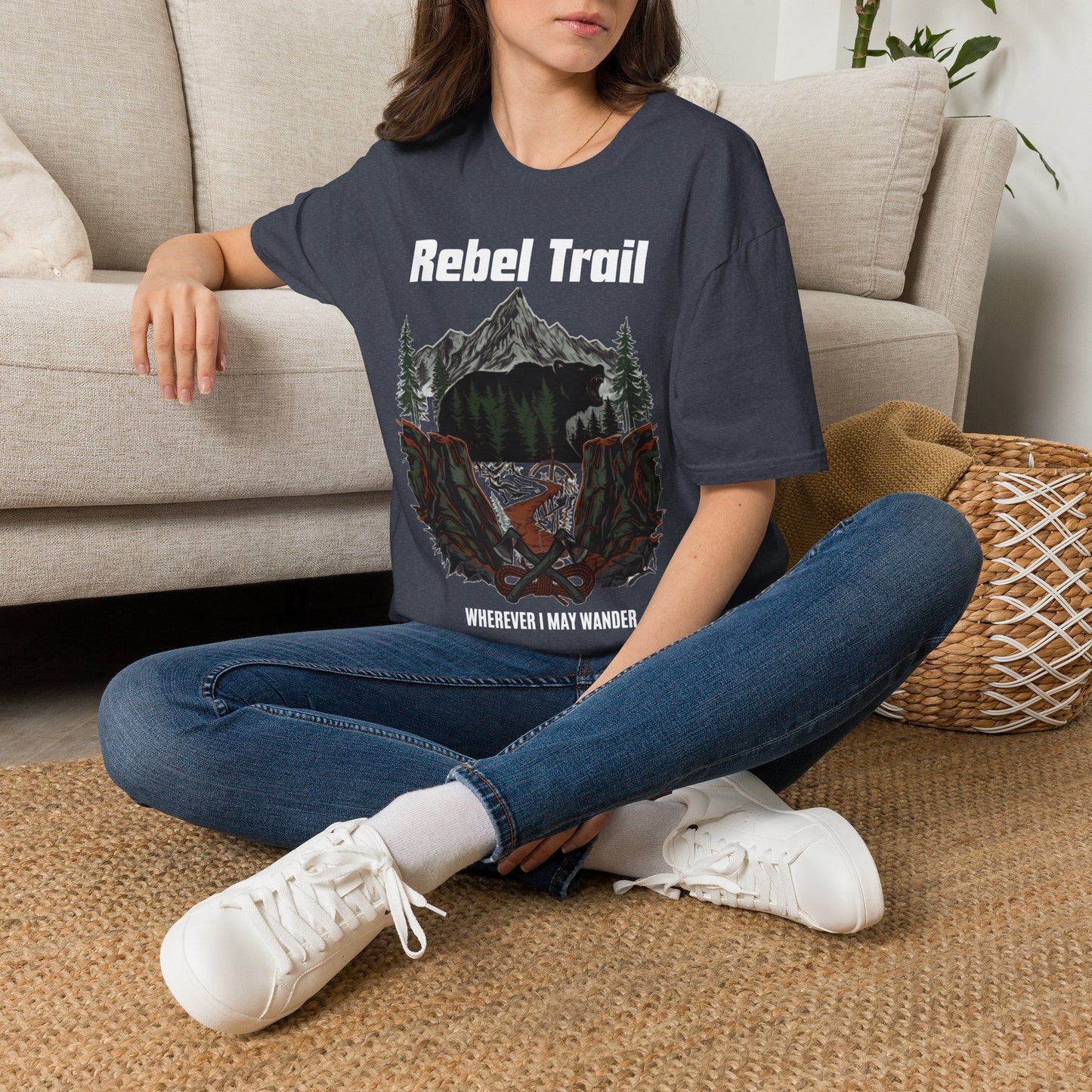 Special Edition - Rebel Trail T‑Shirt — Mountain Bear Forest Adventure Graphic Tee