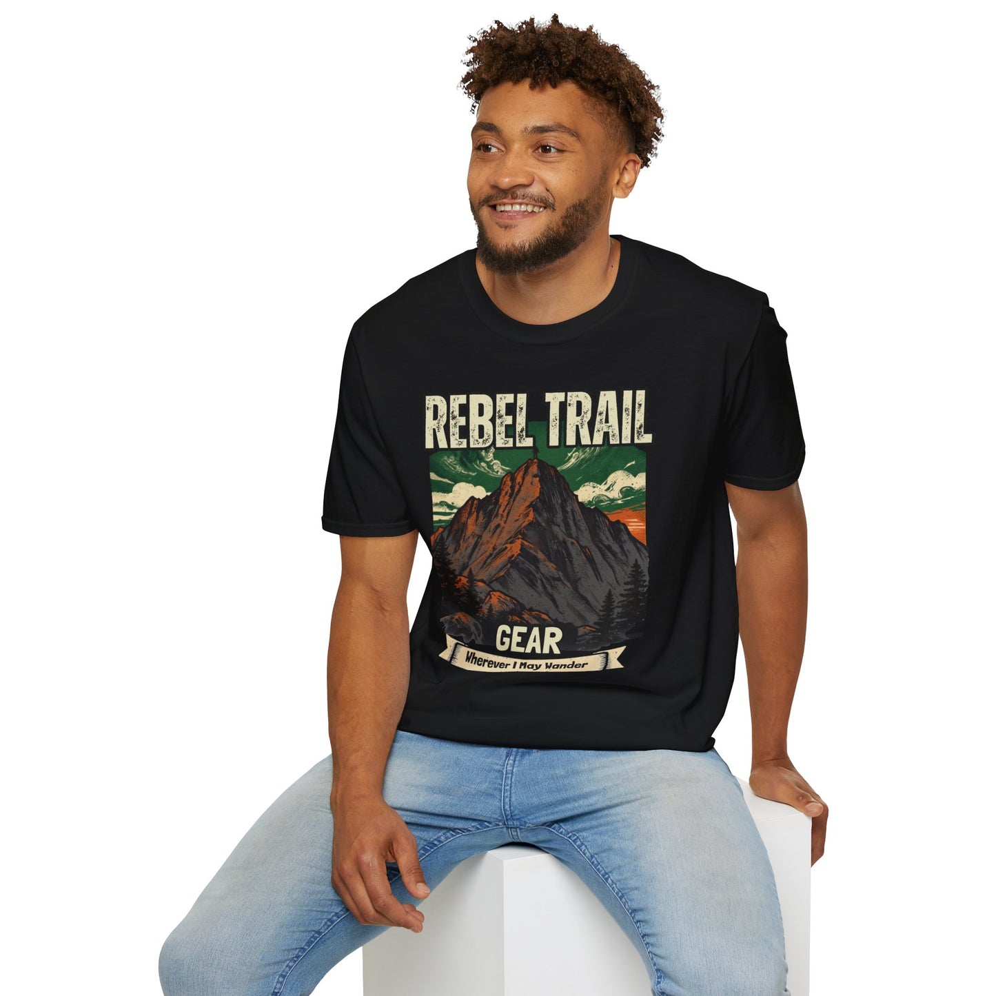 Special Edition - Rebel Trail Mountain Tee — Vintage Outdoor Adventure Shirt